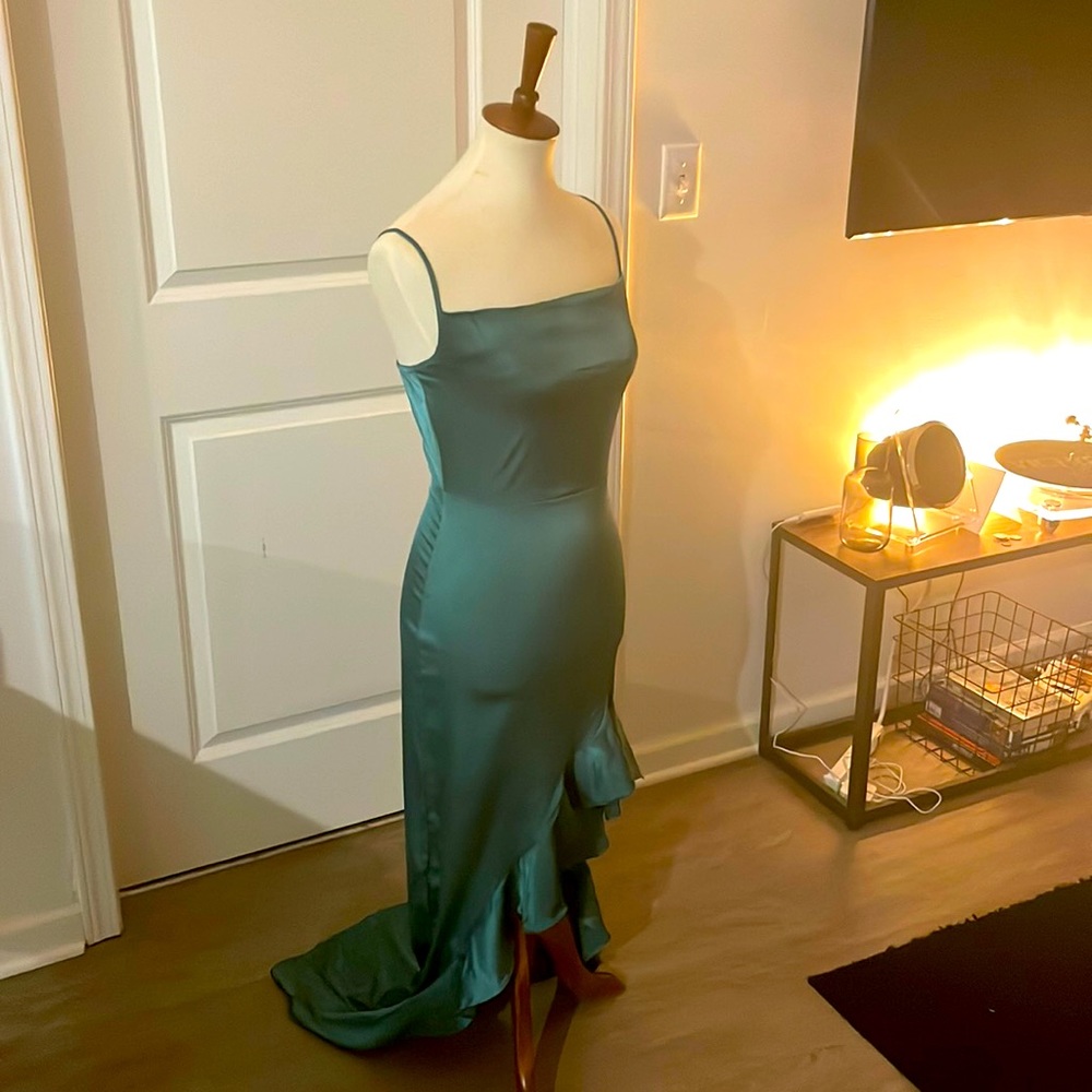 Green dress